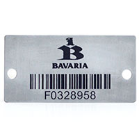 placas de inventario, placas codigo de barras, placas metalicas, acero, aluminio, bronce, adhesivos